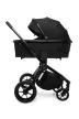 MUUVO KÉSZLET Babakocsi Quick SE 2 Chromium black szett 2in1 + CYBEX Aton B2 i-Size + alap