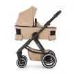 PETITE&MARS KÉSZLET Babakocsi 4v1 ICON Mocha Beige XXL AIR + CYBEX Aton B2 i-Size