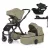 PETITE&MARS KÉSZLET Babakocsi 4v1 ICON Mossy Green LITE AIR + CYBEX Aton B2 i-Size