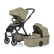 PETITE&MARS KÉSZLET Babakocsi 4v1 ICON Mossy Green XXL RWS + CYBEX Aton B2 i-Size