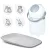 NATTOU Pelenkakosár Dropy és pelenkázó alátét Softy White/Grey 50x70 cm