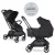 EASYWALKER Kombinált babakocsi Rockey M Pure Black