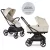 EASYWALKER Kombinált babakocsi Rockey L Bright Taupe