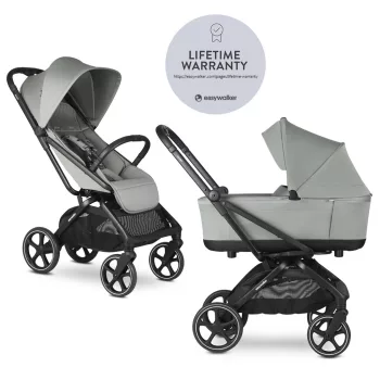 EASYWALKER Kombinált babakocsi Rockey L Friss Zöld