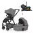 PETITE&MARS Kombinált babakocsi ICON 2 az 1-ben Dove Grey LITE AIR + Core Pro i-Size Black Grey + Bá