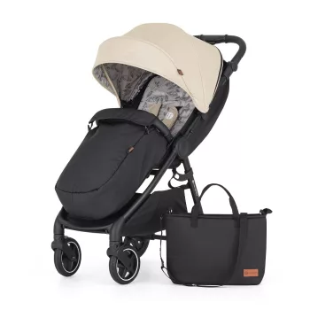 PETITE&MARS Sport babakocsi Royal3 Black Sahara Beige