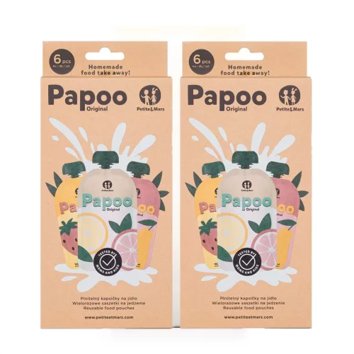 PETITE&MARS Papoo Original ételtasak 1+1 INGYEN