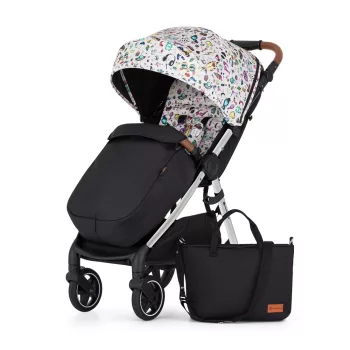 PETITE&MARS Sport babakocsi Royal3 Silver Limited100 Tattoo