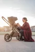 EASYWALKER Kočík kombinovaný Zoey Chestnut Brown + CYBEX Aton B2 i-Size + základňa
