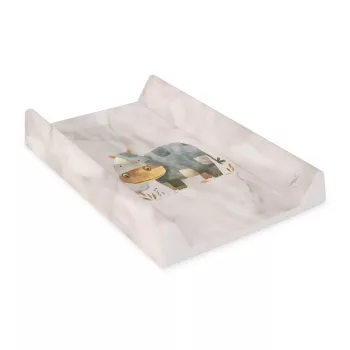   CEBA BABY Pelenkázó alátét 2-oldalas puha (50x70) Basic Cosy Hippo
