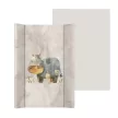 CEBA BABY Pelenkázó alátét 2-oldalas puha (50x70) Basic Cosy Hippo