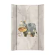 CEBA BABY Pelenkázó alátét 2-oldalas puha (50x70) Basic Cosy Hippo