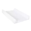 CEBA BABY Pelenkázó alátét 2-szegélyes merev lappal (50x70) Comfort Caro Fehér