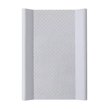   CEBA BABY Pelenkázó alátét 2-szegélyes merev lappal (50x70) Comfort Caro Grey