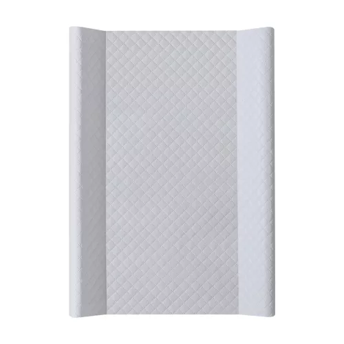 CEBA BABY Pelenkázó alátét 2-szegélyes merev lappal (50x70) Comfort Caro Grey