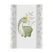 CEBA BABY Pelenkázó alátét 2-szegélyes merev lappal (50x70) Ultra Light Dino King