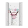 CEBA BABY Pelenkázó alátét 2-oldalas merev deszkával (50x70) Ultra Light Crazy Lama