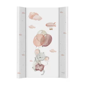   CEBA BABY Pelenkázó alátét 2-szegélyes merev lappal (50x70) Basic Mouse