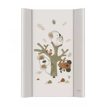   CEBA BABY Pelenkázó alátét 2-szegélyes merev lappal (50x70) Basic Koala