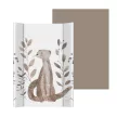 CEBA BABY Pelenkázó alátét 2-oldalas kemény deszkával (50x70) Basic Clever Otter