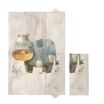   CEBA BABY Utazó pelenkázó alátét (60x40) Basic Cosy Hippo