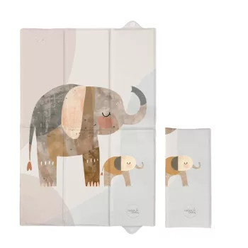   CEBA BABY Utazó pelenkázó alátét (60x40) Basic Elephant Family