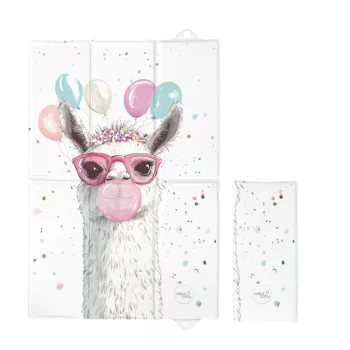   CEBA BABY Utazó pelenkázó alátét (60x40) Basic Crazy Lama