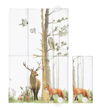 CEBA BABY Pelenkázó alátét utazó (80x50) Basic Woodland