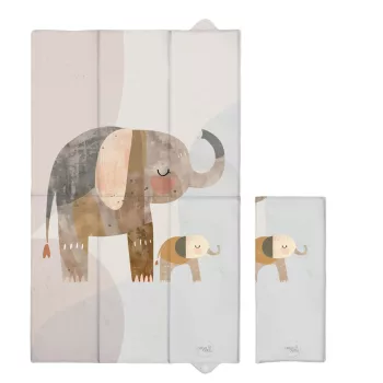   CEBA BABY Utazó pelenkázó alátét (80x50) Basic Elephant Family