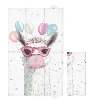   CEBA BABY Utazó pelenkázó alátét (80x50) Basic Crazy Lama