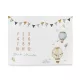 CEBA BABY Fotózáshoz mérföldkő alátét (92x72) Basic Ballons