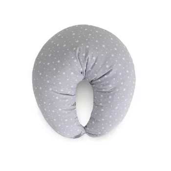   CEBA BABY Szoptatós párna Huggy (150x60x37) Basic Grey Stars