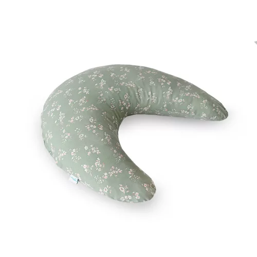 CEBA BABY Szoptatós párna HUGGY (150x60x37) Basic Jersey Zöld Rét