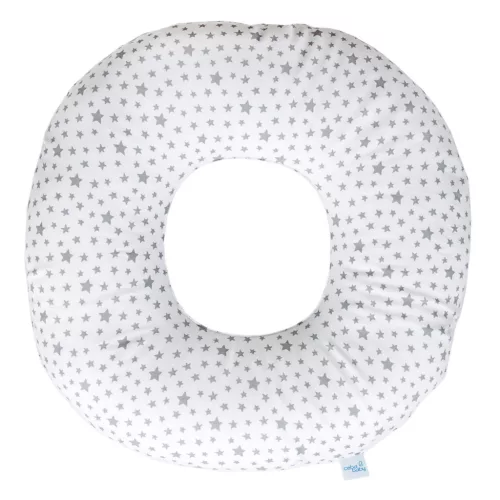 CEBA BABY Párna szülés utáni Szürke csillagok fehéren