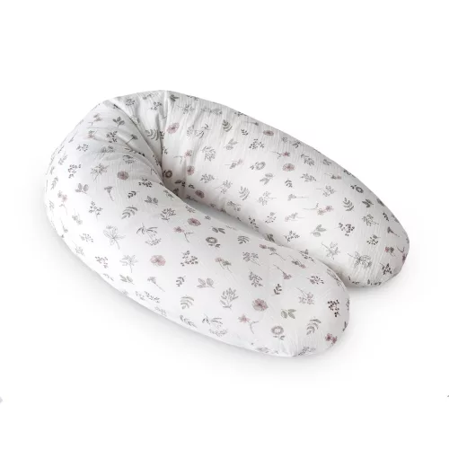 CEBA Szoptatós párna Cebuška Multi Muszlin Small Twigs 190 cm