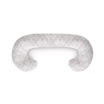   CEBA Szoptatós párna Cebuška Duo Jersey Barna Levelek 300 cm