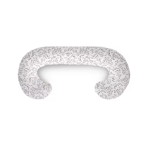 CEBA Szoptatós párna Cebuška Duo Jersey Tiny Leaves 300 cm