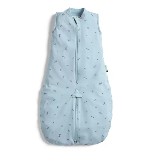 ERGOPOUCH Alvózsák és kezeslábas 2 az 1-ben organikus pamut Suit Dragonflies 3-12 hónap, 6-10 kg, 0,