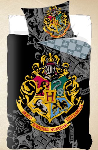 Harry Potter ágyneműhuzat Crest 140×200cm, 70×90 cm