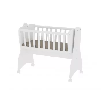   Lorelli First Dreams ringatható bölcső 105x55 - White / Fehér