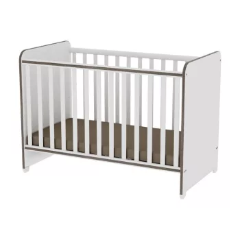   Lorelli Sweet Dream kiságy 60x120 - White & Coffee / Fehér & Kávé