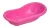 Lorelli piskóta kád 84cm - Sötét pink