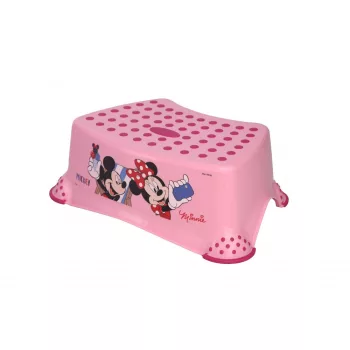   Lorelli Disney mintás fellépő - Minnie egér / rózsaszín