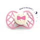 Nuvita Air.55 Cool! éjszakai cumi védőkupakkal 6hó+ - Glow Flamingo - 7085