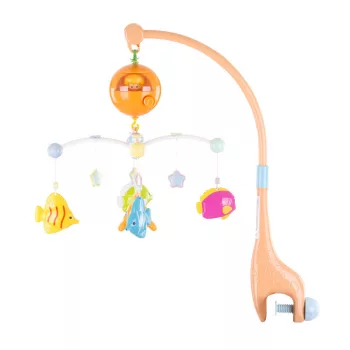 Chipolino zenélő forgó - Merry fish - BOMBA ÁR!