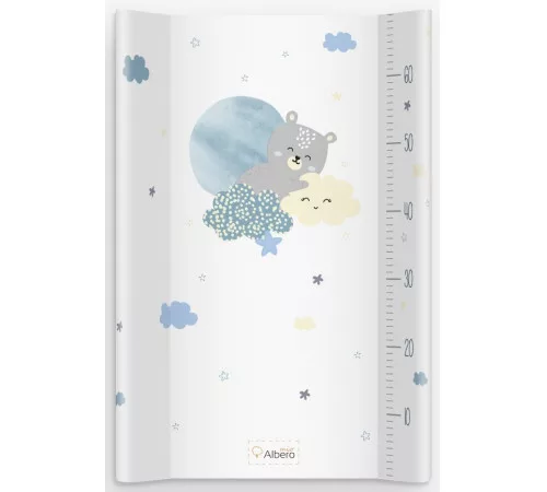 Albero Mio puha pelenkázó lap 70 cm - MM70 419 Teddy bear