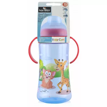 Baby Care Sport itató 330 ml - blue