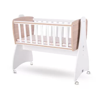   Lorelli First Dreams ringatható bölcső 105x55 - White / Amber New