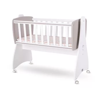   Lorelli First Dreams ringatható bölcső 105x55 - White / String New