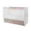 Lorelli Matrix kiságy 60x120 - White Amber 2Box